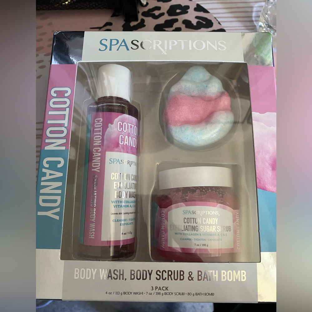 Cotton Candy Spa Scriptions Set
